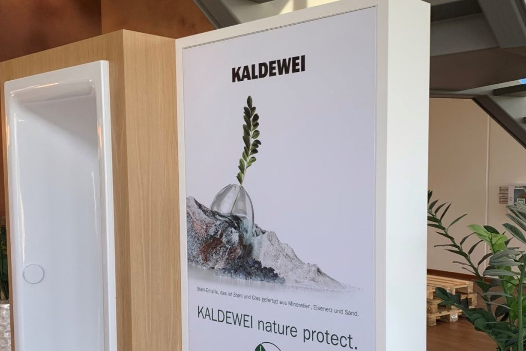 KALDEWEI Austellung nature protect Deutschland